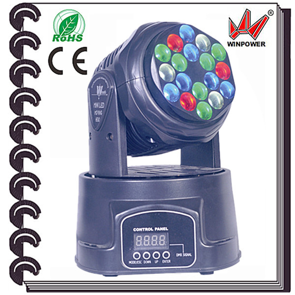 LED 18PCS*3W Moving Head Beam Light