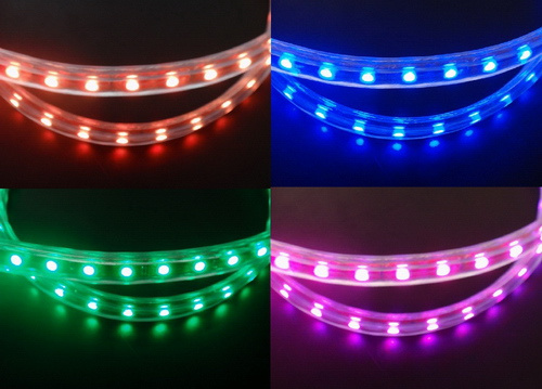 CE EMC LVD RoHS Two Years Warranty, Flexible LED SMD Rope Light/LED Strip Light