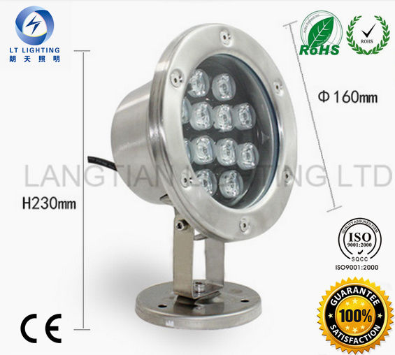 12W LED Underwater Light IP68 RGB/Warm White