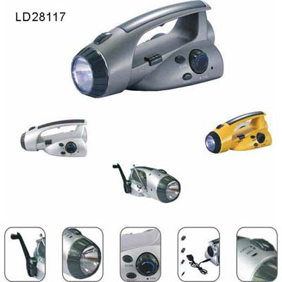 Rechargeable LED Flashlight (LD28117)