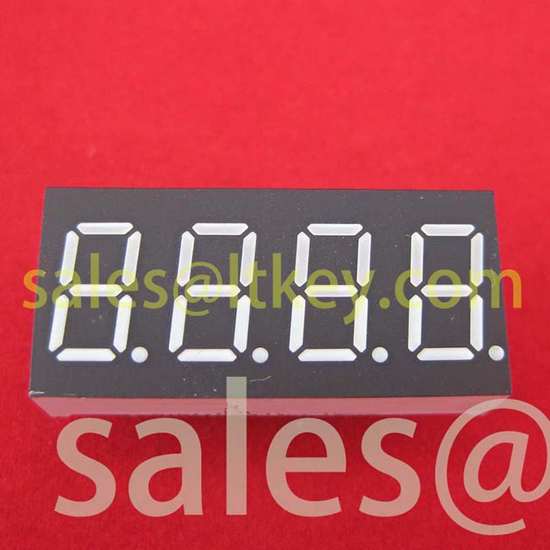 0.36 Inch 4 Digit 7 Segment LED Display