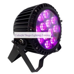 Slim LED PAR 12X15W RGBWA 5 in 1 LED Stage Light