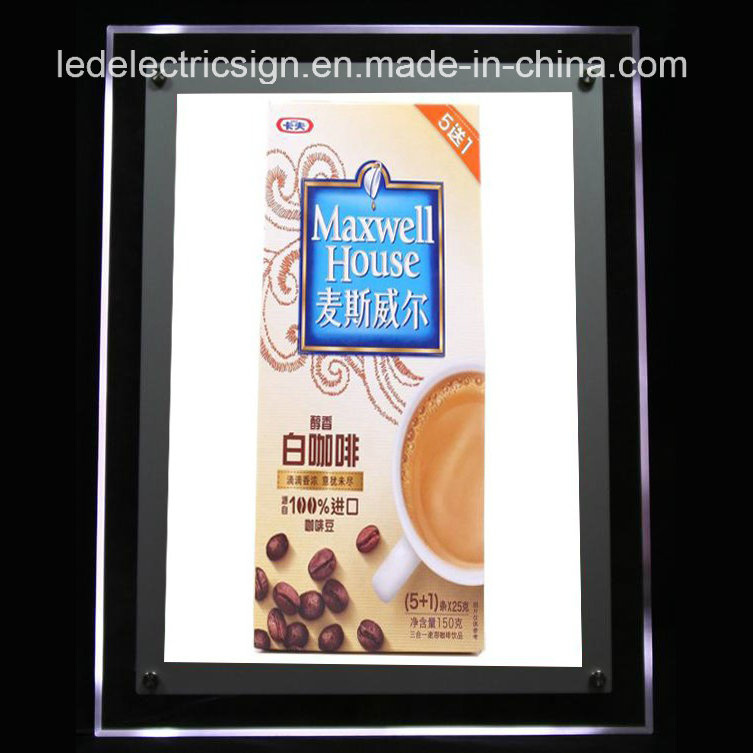 LED Light Box with Crystal Materials
