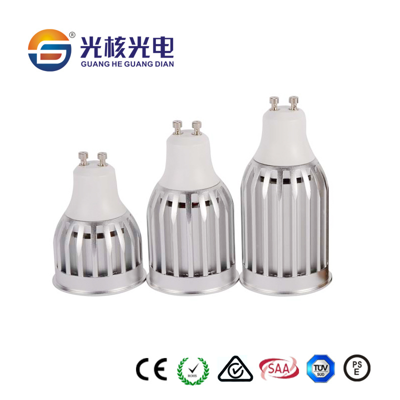 Dimmable GU10 7W LED COB Spotlight SAA CE RoHS