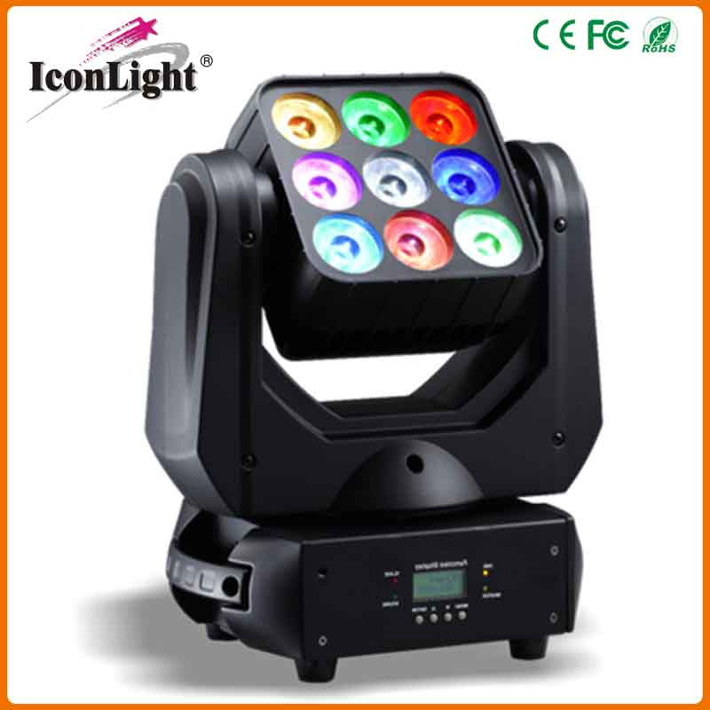 Matrix 9*10W Moving Head Light for Disco