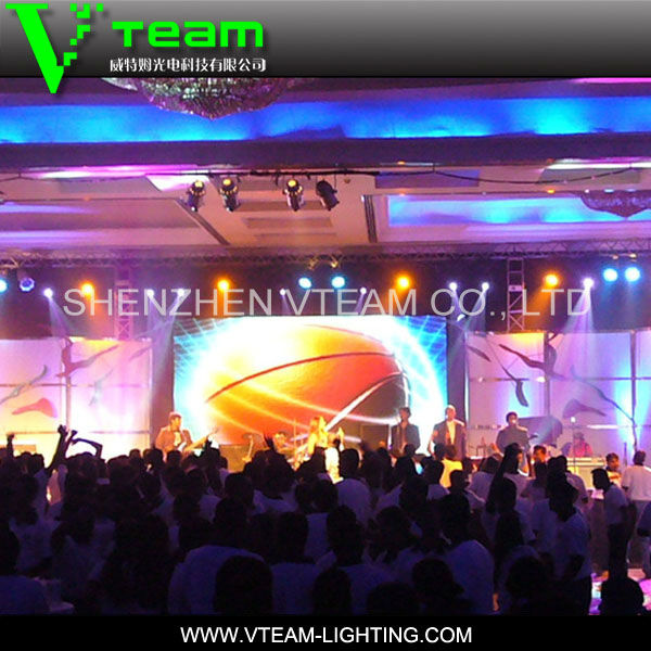 Flexible and Transparent Indoor LED Video Curtain Display