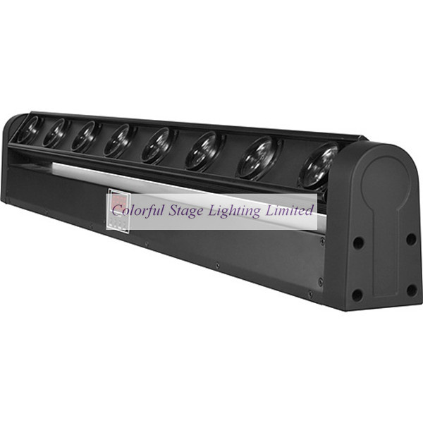 8X10W RGBW Quad Wall Washer LED Moving Bar Light