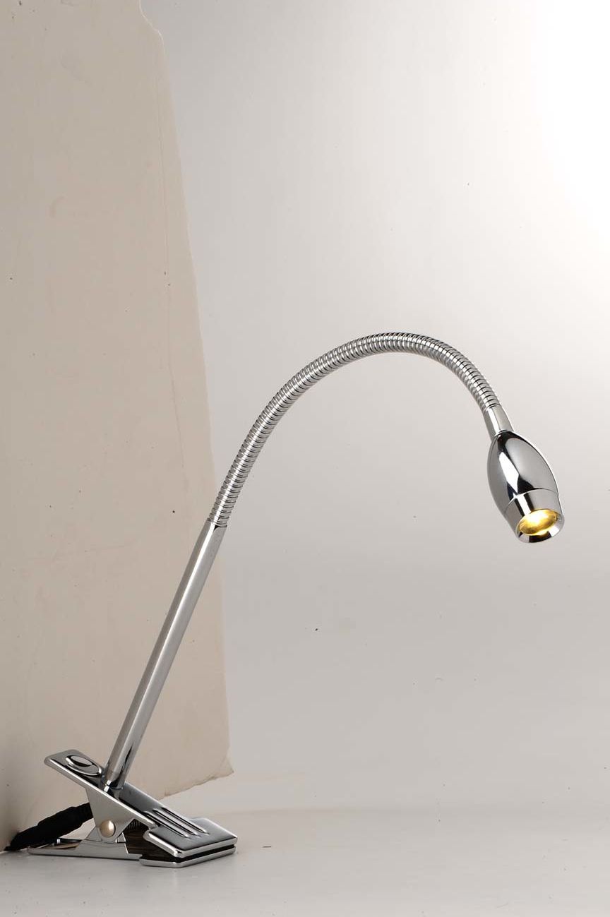 LED Small Clip Table Reading Lamp