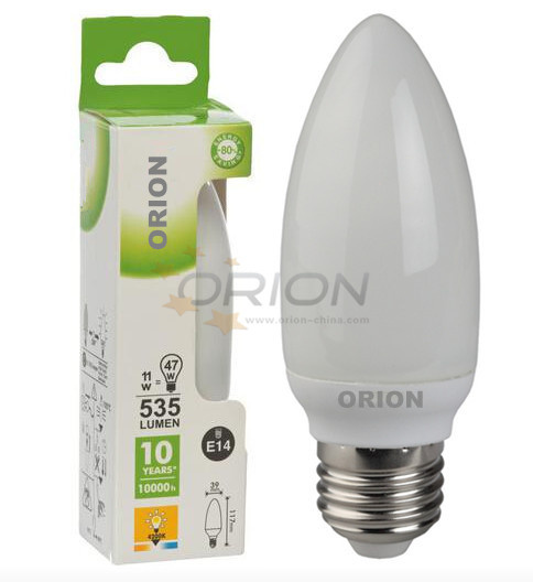 Mini 9W, 11W Candle Energy Saving Light