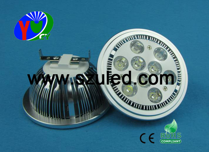 Aluminium G53 6*1W Newest Yc-1219 (9*1W) LED Spot