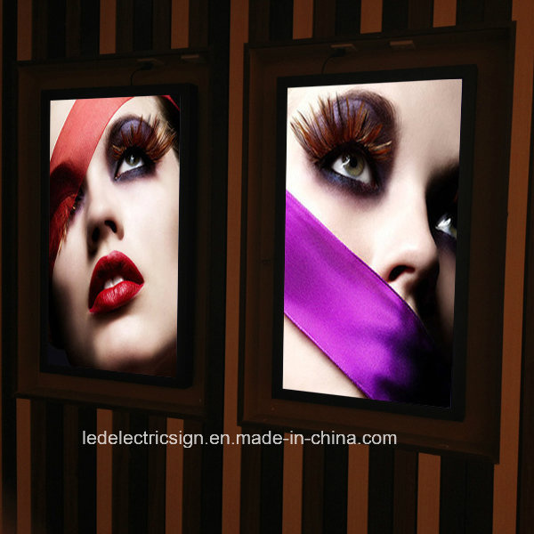 Wall Mounted Slim LED Light Box for Wall Art Sign