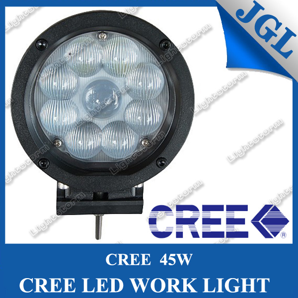 45W Round CREE LED Driving Light/LED Work Lamp/LED Work Light