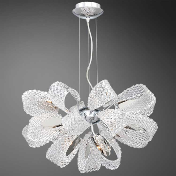 11 Light Crystal Glass Chandelier (65749)