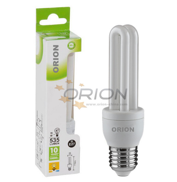 Mini T3 9W, 11W 2u Compact Fluorescent Light