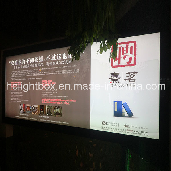 Aluminum Double Side LED Rotate Advertising Light Box