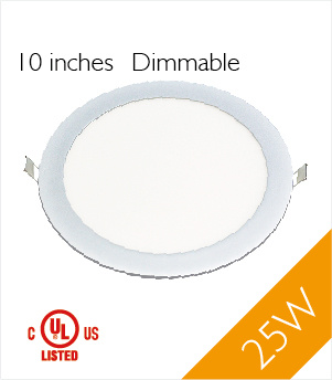 UL/cUL Round LED Panel Light, Flat Panel