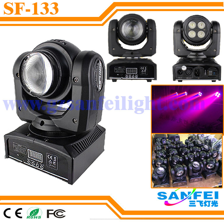 Double Side 4X12W RGBW LED Mini Moving Head Lights