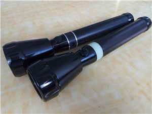 2sc Rechargeable LED Aluminum Flashlight