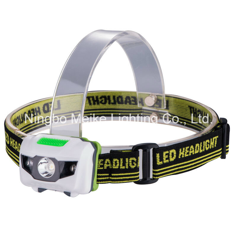 Portable Camping Outdoor Light 1watt +2red LED Headlamp (MK-3617)