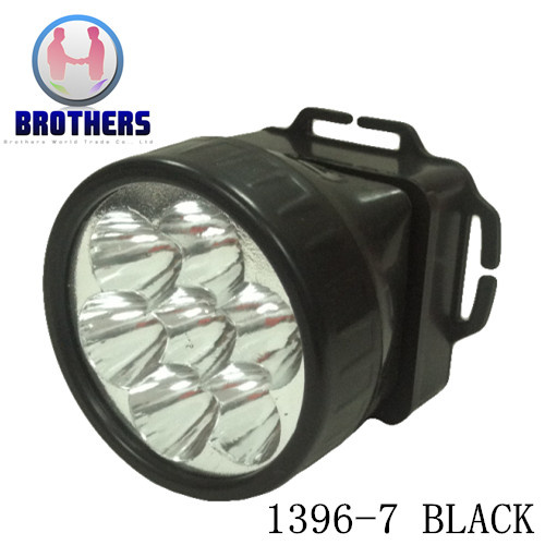 Plastic 3AA LED Headlamp (1396-7)