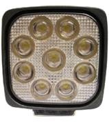 9 X 3W High Power High Brightness LED Work Light With 30000h Long Life Span and 2 Years Warranty
