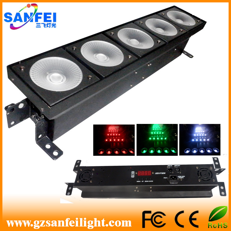 5 Heads 30W 3in1 RGB LED Matrix Stage Effect Light