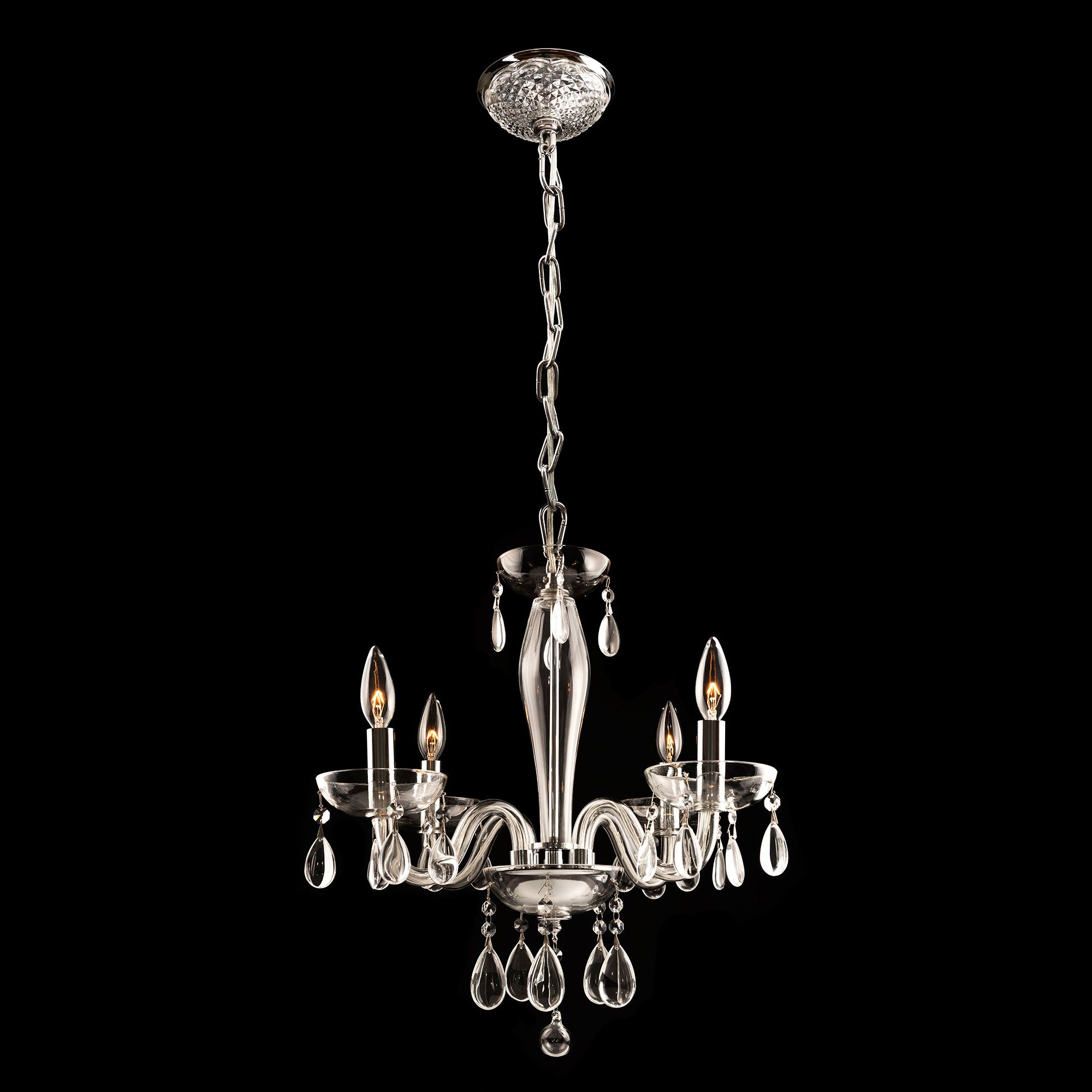 Crystal Modern Hanging Lighting Chandelier (61080)