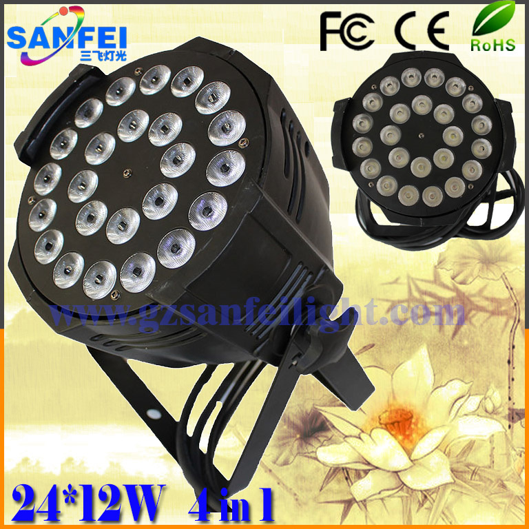 24*12W RGBW 4in1 DJ Bar Disco LED PAR (SF-308)