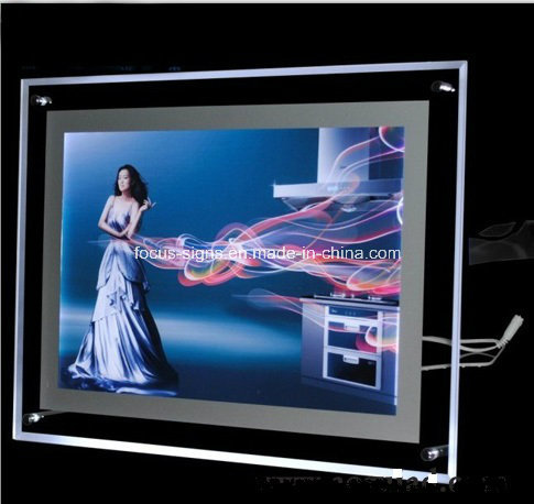 Hot Sale Super Slim Crystal LED Light Box (FS-C10)