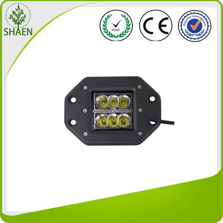 12V Waterproof 6000k 24W LED Work Light
