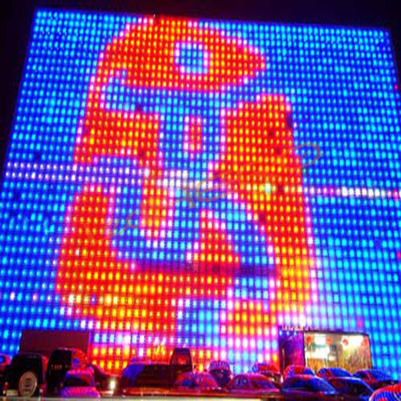 New Design LED Video Curtain Rental Display