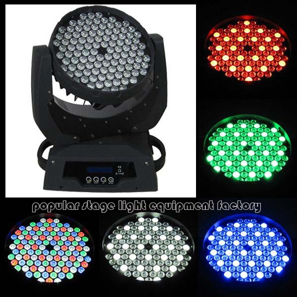 108X3w RGBW LED Moving Head Wash Light