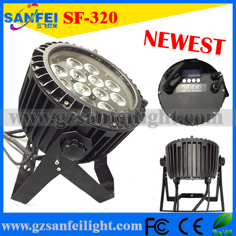 Waterproof Outdoor 12*10W 3in1 Disco LED PAR Light