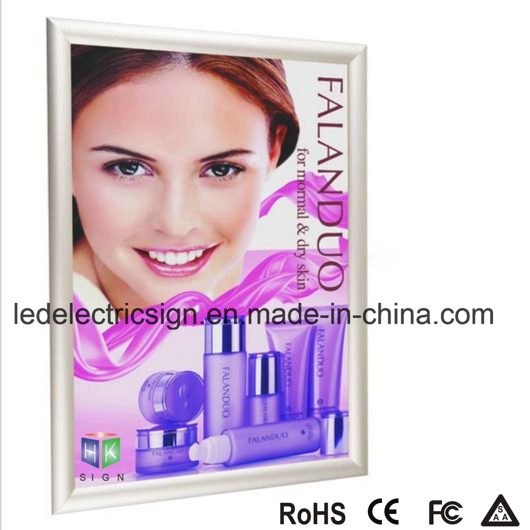 Aluminum Magnetic Frame Slim LED Advertising Light Box
