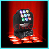 9*12W RGBW 4-in-1 Matrix LED Moving Head Light