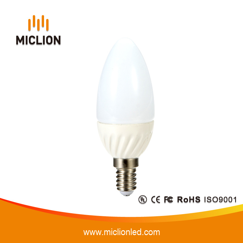 3W E27 E26 E14 LED Candle Lighting with CE