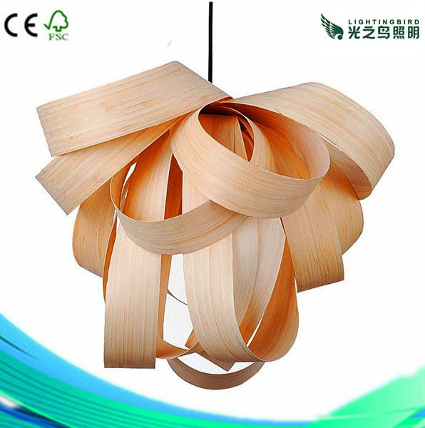 Modern Decoration Wood Pendant Light for Hotel and Restaurant (LBMP-HQ)