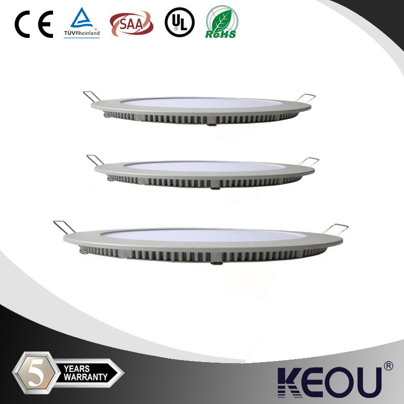 3W/4W/6W/9W/12W/15W/18W/24W 2835 Round LED Panel