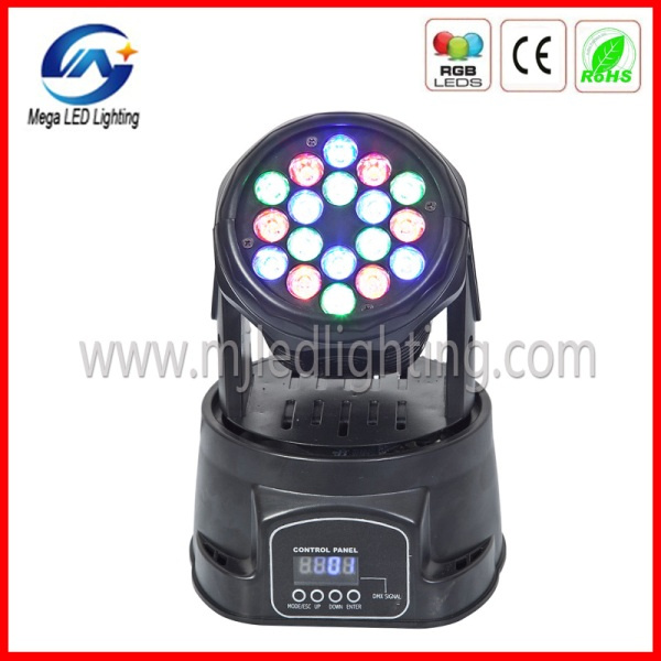 18PCS 3W LEDs RGB Moving Head Light