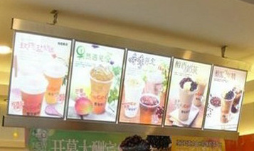 LED Lightbox for Milktea