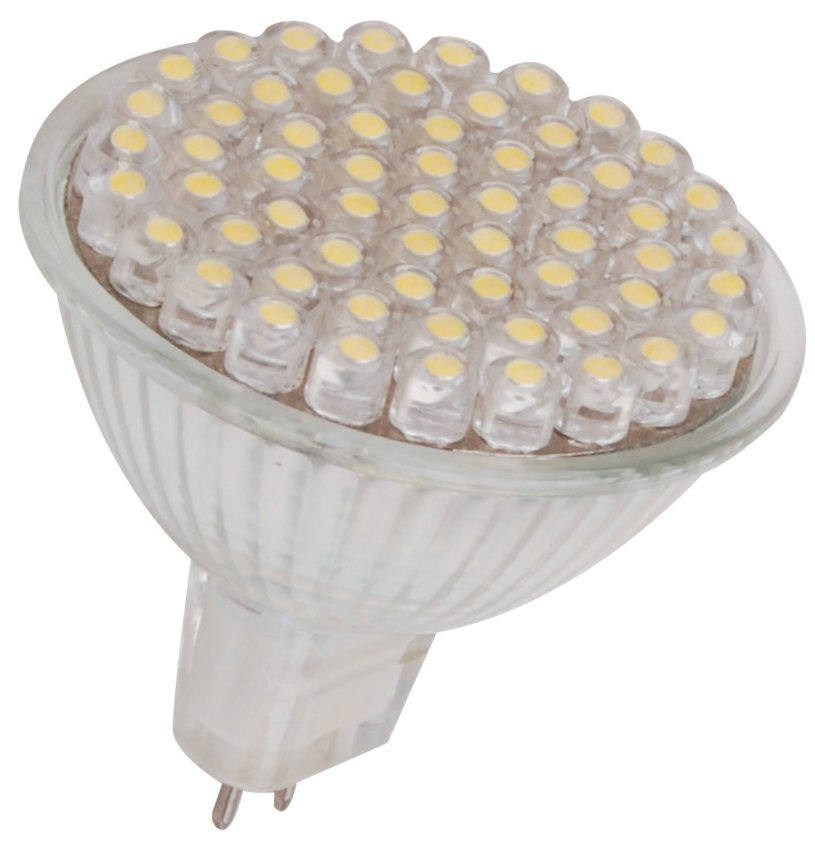 MR16 3W DIP Glass LED Spotlight with Warm White