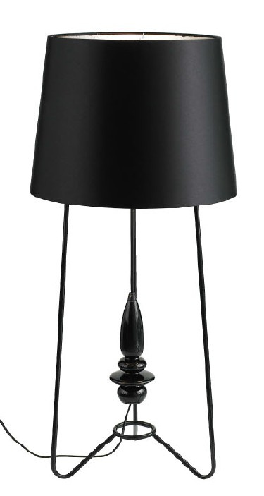 Modern Hotel Black Metal Table Lamps (MT50270-1-400)