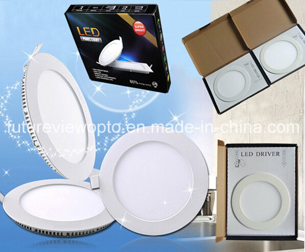 Ultra Thin Epistar2835 6W Round LED Ceiling Light