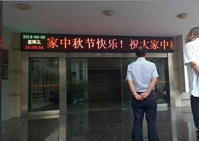 P10 Dual Color Advertising Display