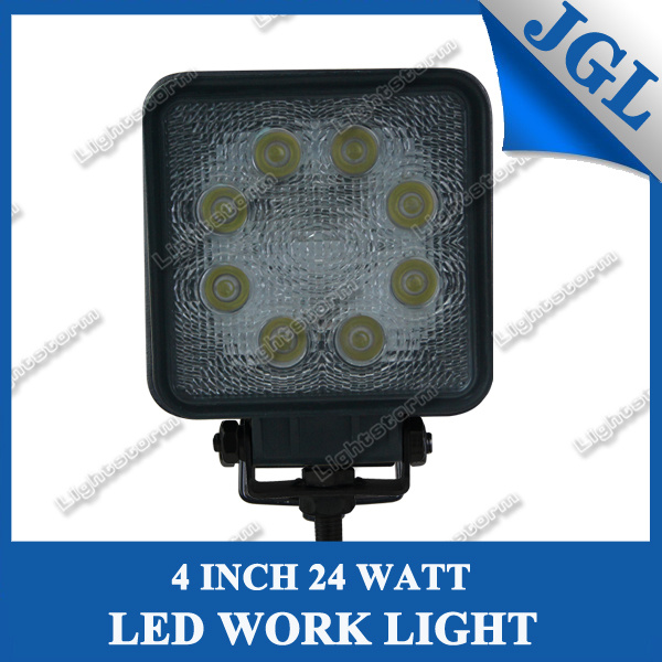 Square E-MARK Approved 24W LED Work Light