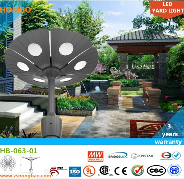 E40/E39/E27 /E26 60W LED Garden Light with Fins Heat Sink (HB-063-01)