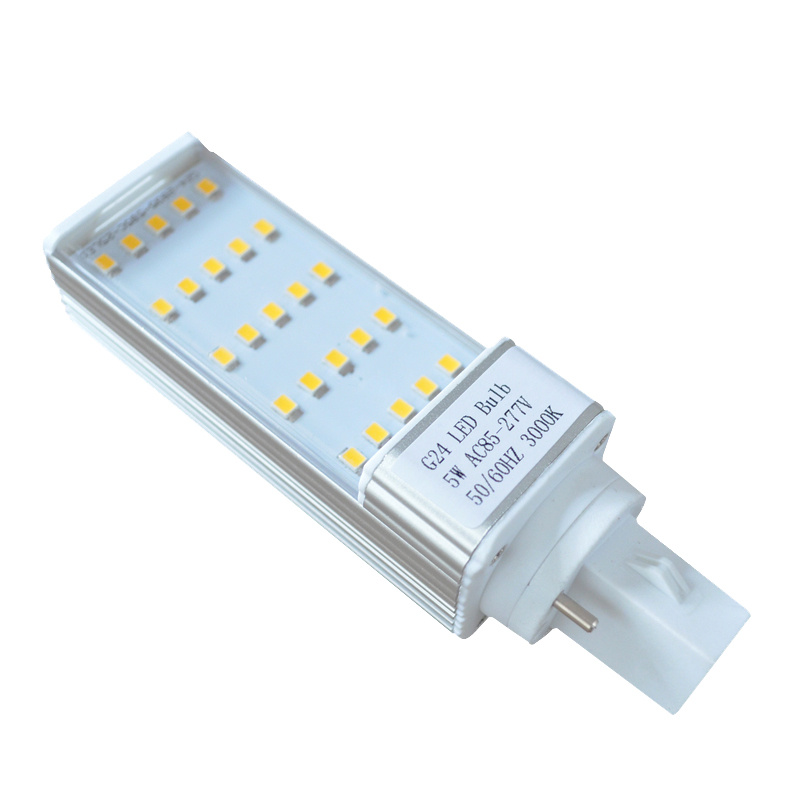 7W LED Pl Light Bulb G24 G23