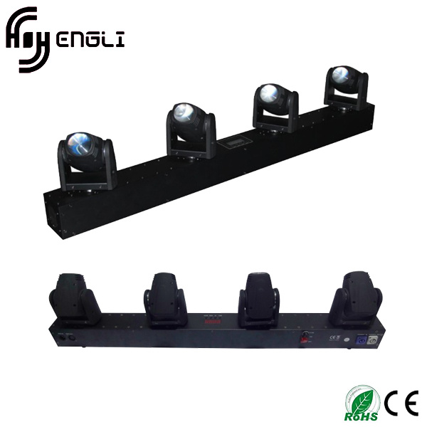 4 Head 40W RGBW 4in1 LED Moving Head Beam Stage Light