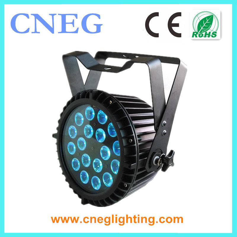 RGBWA + UV 18 X 15W LED PAR Stage Light