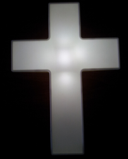 Solar LED Cross Light